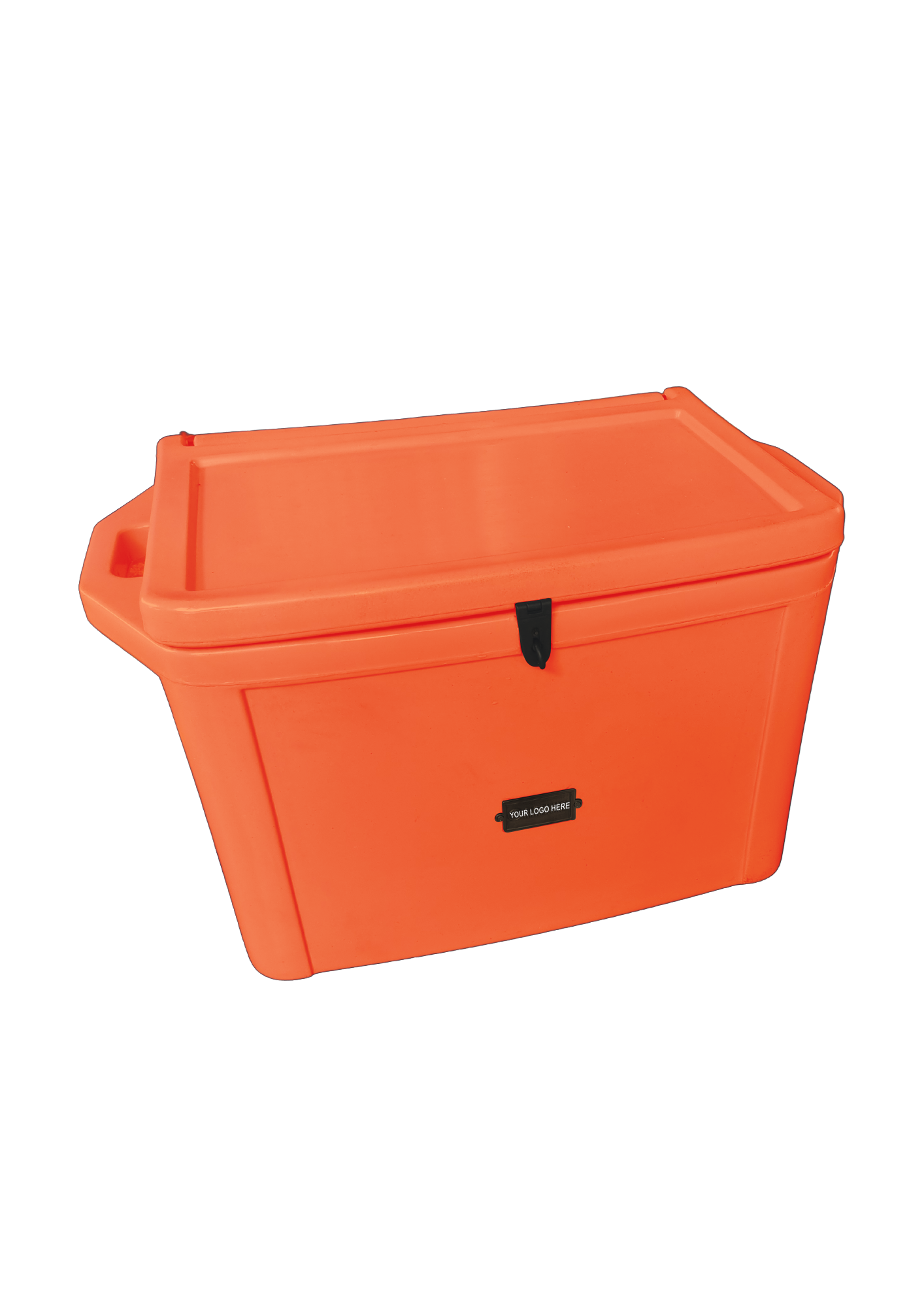 75L Cooler Box-Understated metal badge with your logo on one side. Incl. Bottle Opener